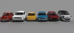 ZASTAVA CARS 3D model