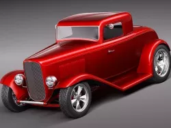 1932 kitcar hotrod 3D model