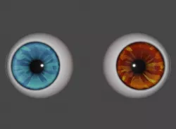 3D Eyes 3D model