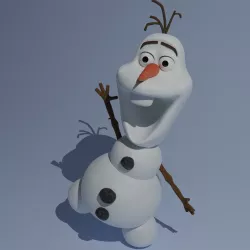3D Model of Olaf 3D model