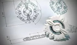 3D Printer Beyblade  - King Chaos 3D model