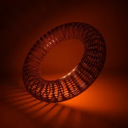 Abstract Geometric Torus 3D model