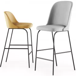 Aleta Bar Stools 3D model