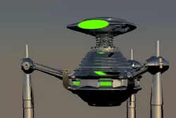Alien Tripod 3D model