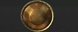 Ancient Shield Low-poly 3D model