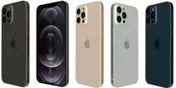 Apple iPhone 12 Pro Max All Colors 3D model