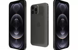 Apple iPhone 12 Pro Max Graphite 3D model