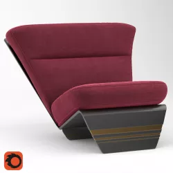 Argos Armchair 3D model