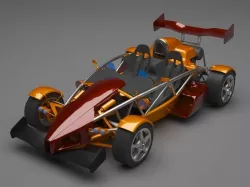 Ariel atom v8  3D model