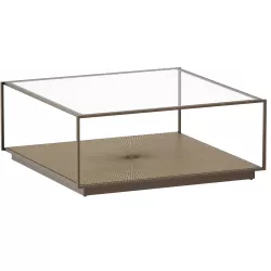 Array Square Coffee Table Crate and Barrel 3D model
