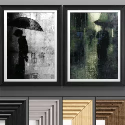 Art Frame 595 Low-poly 3D model