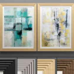 Art Frame 605 Low-poly 3D model