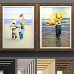 Art Frame 625 Low-poly 3D model