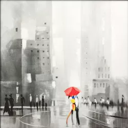 Art Frames 70- Red Umbrella 3D model