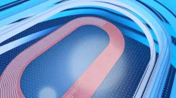 Athletics Ident Cinema 4D 3D model