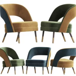 Ava Lounge Chair Mambo 3D model