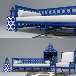 BLUEBERRY SET 3D model