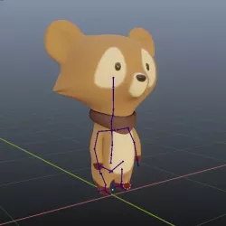 BOO 3D Character RIgged 3D model