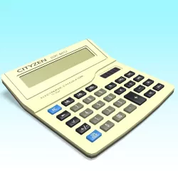 Calculator 3D model