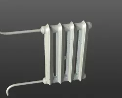 Cast Iron Radiator 3D model