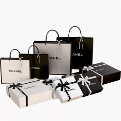 Chanel Gift Packaging Boxes and Paper Bags 3D model