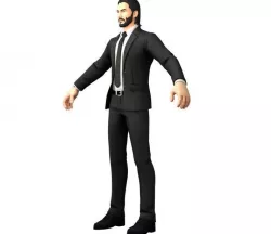 CHARACTER - JOHN WICK 3D model