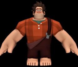 Character - Wreck-It Ralph 3D model