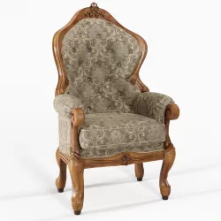 Classic Baroque Armchair 3D model
