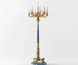 Classic floor lamp BALDI 3D model