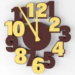 clock 3D model