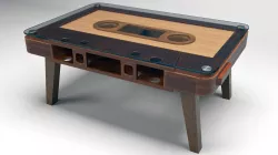 Coffee table Cassette Low-poly 3D model