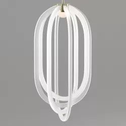 Coil   Drift Cirrus Chandelier 3D model