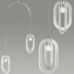 Coil   Drift Cirrus Double Pendant 3D model