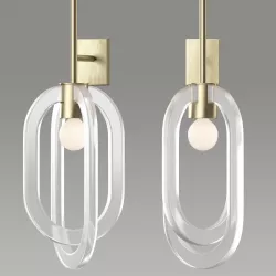 Coil   Drift Cirrus Sconce 3D model