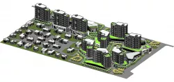 Complex Sketchup 3D model