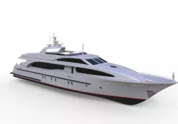 Concept Motor Yacht Enigma 3D model