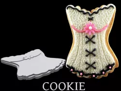 Cookie Corset Low-poly 3D model