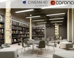 Corona - C4D Scene files - Library 3D model 3D model