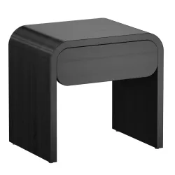 Cortez Charcoal Floating Nightstand Crate and Barrel 3D model