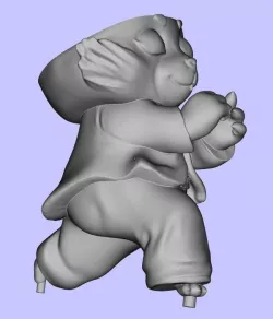 creature 01 3D model