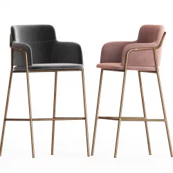 Cult Living Harriet Bar Stool 3D model