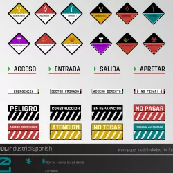 DDL Industrial Spanish Texture
