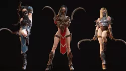 Demon Hanter Low-poly 3D model