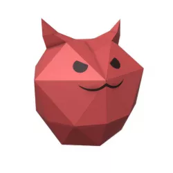 Devil Cat lamp 3D model