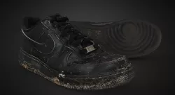 Dirty Nike Airforce One Low-poly 3D model