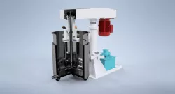 Disperse machine including basket mill 3D model