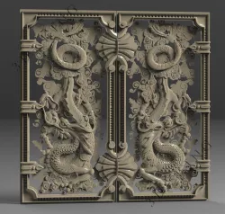 Dragons stl 3D model