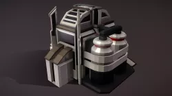 Drink Factory Low-poly 3D model