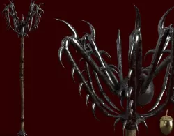 Drow Mace Low-poly 3D model