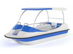 ▷ pedal boat with motor 3d models 【 STLFinder 】